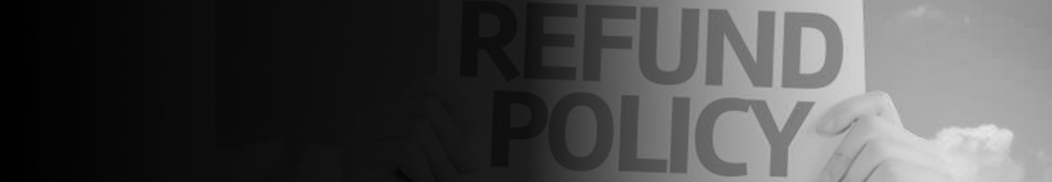 Refund & Cancellation Policy hero background